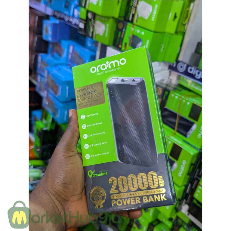 Oraimo 20000mAh Power Bank