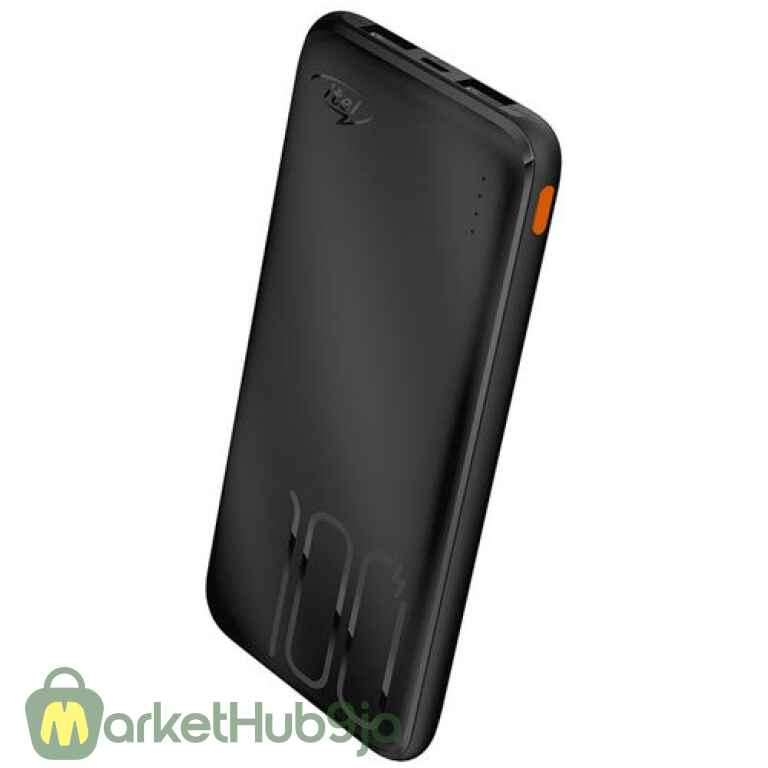 itel Super Slim 10000mAh 2.1A Fast Charging Power Bank