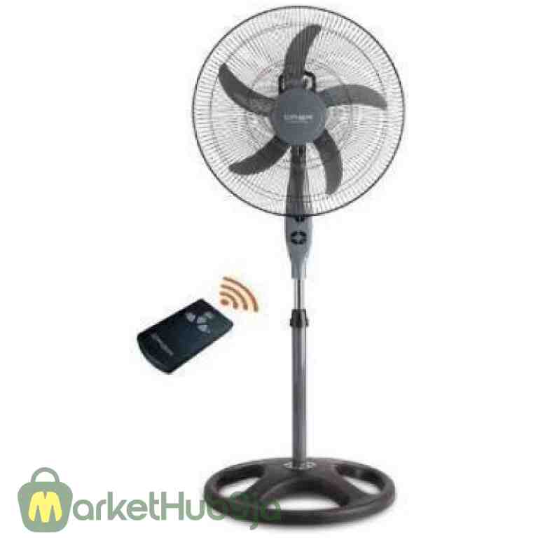 Qasa 18 Inches AC/DC Standing Fan - Energy Saving & Non-Rechargeable