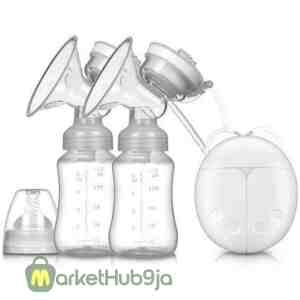 Intelligent Double Electric Breast Pump & Baby Feeding Bottle Set - BPA Free