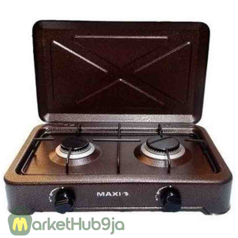 MAXI 200 Table Top Gas Cooker - Double Burner - Portable & Efficient