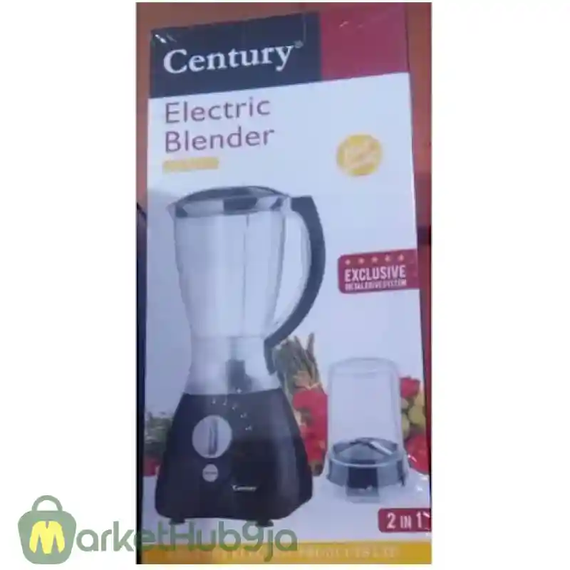 Century CB-8231-B 2-in-1 Blender: Powerful Blending for Smoothies & More - Image 2